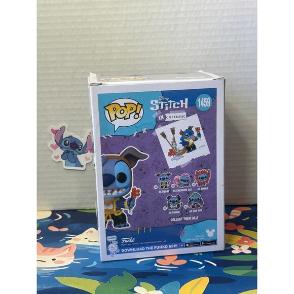 Funko Pop! Disney: Stitch in Costume - Beauty and The Beast, Stitch as Beast - Picture 8 of 13